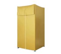 Spogliatoio pieghevole con tenda ombreggiante e gancio, design mobile per uso interno ed esterno