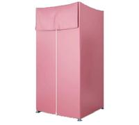 Spogliatoio pieghevole con tenda ombreggiante e gancio, design mobile per uso interno ed esterno