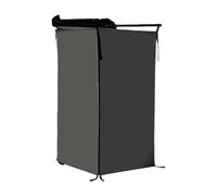 Spogliatoio privato con porta con cerniere, recinzione completa per viaggi all'aperto, spogliatoio, privacy