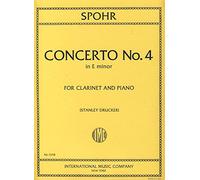 SPOHR - Concierto nº 4 en Mi menor para Clarinete en La y Piano (Drucker)