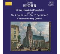 Louis Spohr Louis Spohr: String Quartets - Volume 13 (CD) Album