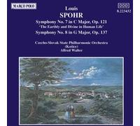 Spohr / Walter / Cssr State Philharmonic Symphonies 7 & 8 (CD)