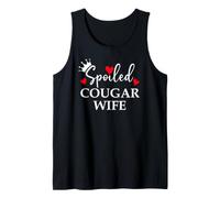 Spoiled Cougar Wife I Love Being a Cougar Mom Women Milf Era Canotta