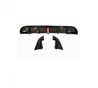 Spoiler 2014-18 Per Volvo Per S60 Per V60 Berlina 4 Porte Bodykit Paraurti Posteriore Diffusore Lip Splitter Grembiule Esterno Tuning Alettone Posteriore(Carbon Printing)