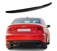 Spoiler Posteriore Adatto A per Audi A3 Berlina, Uni-Schwarz-Glänzend