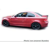 Spoiler Adatto A per BMW E82, Autospoiler Ala Tipo P-Still Labbro Titan Argento