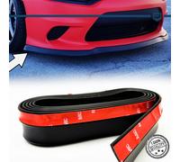 SPOILER Adesivo Compatibile con Porsche Lama SOTTO PARAURTI o MINIGONNE Nero