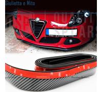 SPOILER Adesivo PER Alfa Giulietta-Mito SOTTO PARAURTI / MINIGONNE FIBRA CARBONI