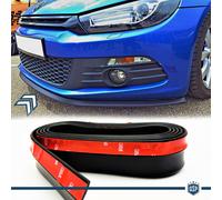 SPOILER Adesivo PER Jetta, Scirocco, Eos Lama SOTTO PARAURTI Nero Flessibile