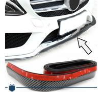 SPOILER Adesivo PER Mercedes CLASSE E W212 W213 Lama SOTTOPARAURTI CARBONIO Fibr