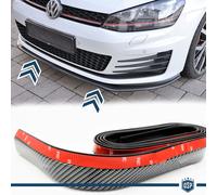 SPOILER Adesivo PER Volkswagen Golf SOTTO PARAURTI / MINIGONNE FIBRA CARBONIO
