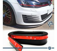 SPOILER Adesivo PER Volkswagen Golf SOTTO PARAURTI o MINIGONNE Nero Flessibile
