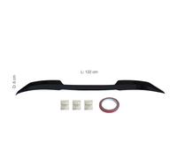 Simoni Racing SPC/N2 Spoiler Adesivo Universale da baule, Alettone per Baule Posteriore in Gomma per Auto, Nero