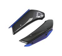 Spoiler Aerodinamico Per MV Per AGUSTA Per F3 675/800 Carenatura Per Moto Kit Alettone Aerodinamico Alettone Fisso Carenatura Alettone Spoiler per Motocicletta(Carbon Pattern Blue)