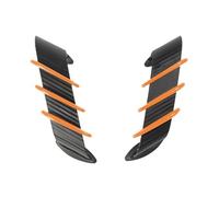 Spoiler Aerodinamico Per Per ZX10R Per ZX-10R 2011-2021 2022 Parti Della Carenatura Della Motocicletta Kit Ala Aerodinamica Aletta Fissa Carenatura Ala Spoiler per Motocicletta(Arancia)