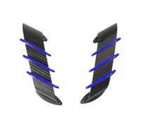 Spoiler Aerodinamico Per Per ZX10R Per ZX-10R 2011-2021 2022 Parti Della Carenatura Della Motocicletta Kit Ala Aerodinamica Aletta Fissa Carenatura Ala Spoiler per Motocicletta(Blu)