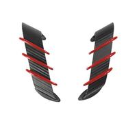 Spoiler Aerodinamico Per Per ZX10R Per ZX-10R 2011-2021 2022 Parti Della Carenatura Della Motocicletta Kit Ala Aerodinamica Aletta Fissa Carenatura Ala Spoiler per Motocicletta(Pearlescent Red)
