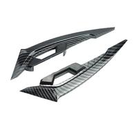 Spoiler aerodinamico Winglet - Kit per carenatura anteriore per moto, deflettore laterale miglioramento, da corsa universali, spoiler per moto da turismo
