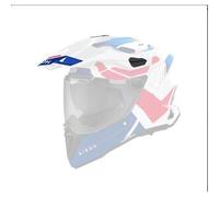 Spoiler Airoh Commander 2 Reveal Blu Rosso Lucido