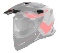 Spoiler Airoh Commander 2 Reveal Rosso Fluo Opaco