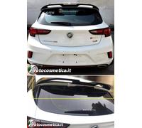 Spoiler ala alettone tetto nero lucido sportivo per Opel Astra K 2015-2019