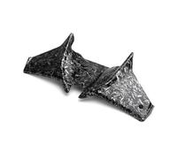 Spoiler Ala Deflettore Moto Aerodinamico Ala Deflettore Downforce Frontale Nudo Spoiler Carenatura Sindone Per CB750 Per Hornet Per HORNET 2023 2024(Forged look)