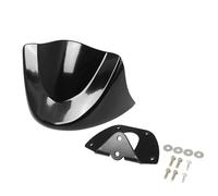 Spoiler Ala Deflettore Per Dyna Per Fat Per Bob Per Wide Glide Fxd 2006-2017 Mento Anteriore Spoiler Inferiore Diga Dell'aria Carenatura Parafango Copertura(Nero lucido)