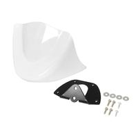 Spoiler Ala Deflettore Per Dyna Per Fat Per Bob Per Wide Glide Fxd 2006-2017 Mento Anteriore Spoiler Inferiore Diga Dell'aria Carenatura Parafango Copertura(BIANCO)