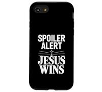 Spoiler Alert Gesù vince la fede Christian Inspirational Custodia per iPhone SE (2020) / 7/8