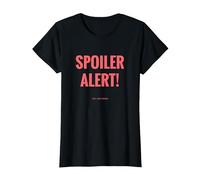 Spoiler Alert I'm Weird Funny Text Grafica Weirdos Nerds Maglietta, Donna, Nero, S