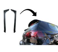 Spoiler aletta finestrino posteriore per VW Golf 6 GTI R MK6 2008-2012 nero