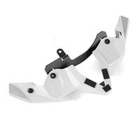 Spoiler Alettone Aerodinamico Moto Naso Anteriore Carenatura Becco Extender Cowl Per Kawasaki Per Z900 2020-2022 Aerodinamico Winglets Protezione Parafango Copertura(BIANCO)