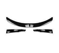 Spoiler Alettone Per BMW Serie 3 E90 E91 LCI Sport 2009 2010 2011 2012 Paraurti Anteriore Auto Splitter Diffusore Body Kit Spoiler Paraurti Protezione Posteriore Spoiler(Gloss Black Set)
