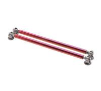 Spoiler Alettone Per BMW Serie 3 F30 F31 F35 Kit Barra Di Supporto Spoiler Paraurti Anteriore Posteriore Universale Auto Posteriore Inferiore(20CM Red)