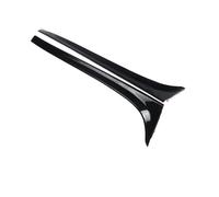 Spoiler Alettone Posteriore 2 Pezzi ABS Auto Lunotto Posteriore Spoiler Laterale Ala Adesivo Tronco Spoiler Ala Laterale Per VW Per Golf 7 MK7 Per GTD R 2014-2018 Spoiler(Shiny black)
