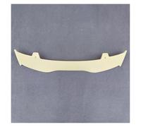 Spoiler Alettone Posteriore Per VW Per Golf 5 MK5 Per Gti R20 2003-2008 Spoiler ABS Plastica Fibra Di Carbonio Look Hatchback Tetto Ala Posteriore Body Kit Accessori Spoiler(Bianco)