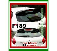 SPOILER ALETTONE POSTERIORE PEUGEOT 208 GREZZO CON COLLA ST113 -F189GK