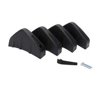 Spoiler Alettone Universale Paraurti Posteriore Labbro Diffusore Splitter Spoiler Pinne Squalo Auto Anti-crash Per Hyundai Per Veloster 2014-2021 Posteriore Spoiler(Black)