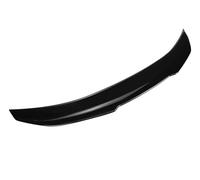 Spoiler Alettoni Posteriori Auto Spoiler Posteriore Ala Labbro Estensione PSM Stile Labbro Posteriore Spoiler Ala Coda Per BMW Per F82 Per M4 2015-2020 End Wing(Nero lucido)