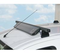 Spoiler alluminio per bagagliere prealpina Kappa e Superomega 150cm