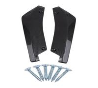 Spoiler Anteriore 1 Paio Alette Gonna Laterale Estensione Auto Paraurti Anteriore Posteriore Striscia Spoiler Diffusore Splitter Protezione Antigraffio Spoiler(Carbon Fiber)