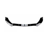 Spoiler Anteriore 3 Pezzi Paraurti Anteriore Auto Labbro Nero Lucido Per Benz Spoiler Splitter W205 C300 C160 C200 C350e C260 Per AMG 2015-2018 Splitter(Glossy Black)