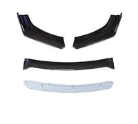 Spoiler Anteriore 4PCS Universal Car Paraurti Anteriore Labbro Body Kit Spoiler Splitter Gloss Rosso Sotto Labbra Diffusore Auto Pala parti