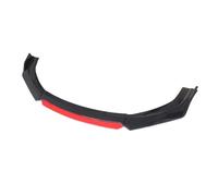 Spoiler Anteriore 4PCS Universal Car Paraurti Anteriore Labbro Body Kit Spoiler Splitter Gloss Rosso Sotto Labbra Diffusore Auto Pala parti