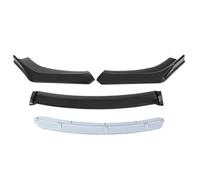 Spoiler Anteriore 4PCS Universal Car Paraurti Anteriore Labbro Body Kit Spoiler Splitter Gloss Rosso Sotto Labbra Diffusore Auto Pala parti