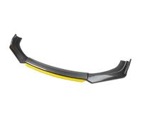 Spoiler Anteriore 4PCS Universal Car Paraurti Anteriore Labbro Body Kit Spoiler Splitter Gloss Rosso Sotto Labbra Diffusore Auto Pala parti