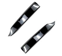 Spoiler Anteriore Alette Aerodinamiche Diffusore E Splitter In Fibra Di Carbonio Nero Lucido Per Serie 1 E82 E88 Per M-Tech 2008-2013(Gloss Black)