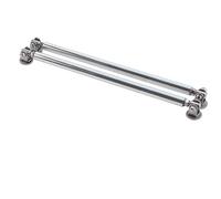 Spoiler Anteriore Aste Divisorie Per Auto Racing Tiranti Supporto Per Labbro Del Paraurti Anteriore Regolabile Per Risparmiare Perforazione 75mm/100mm/150mm/200mm. Anteriore Lip Corpo Spoiler(20CM Sil