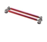 Spoiler Anteriore Aste Divisorie Per Auto Racing Tiranti Supporto Per Labbro Del Paraurti Anteriore Regolabile Per Risparmiare Perforazione 75mm/100mm/150mm/200mm. Anteriore Lip Corpo Spoiler(15CM Red