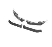 Spoiler Anteriore Auto 4 pezzi per X5 G05 per X6 G06 23 + M per lo sport LCI 30d 40i M60i ABS paraurti anteriore spoiler spoiler nero lucido fibra di carbonio look